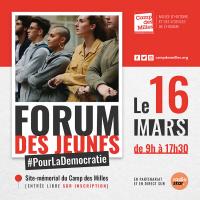 « Forum des jeunes #pourladémocratie »