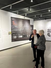 Visite au camp des Milles d’Isabelle Rome, Ambassadrice pour les droits de l’Homme et pour la dimension internationale de la mémoire de la Shoah Visite au camp des Milles d’Isabelle Rome, Ambassadrice pour les droits de l’Homme et pour la dimension internationale de la mémoire de la Shoah