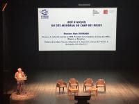 Rencontres nationales du &laquo; tourisme de m&eacute;moire &raquo; co organis&eacute;es avec  le minist&egrave;re des Arm&eacute;es au camp des Milles